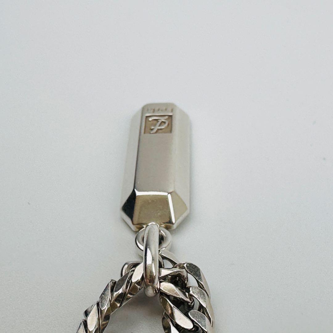 美品　レダシルマ インゴット　喜平 ペンダントネックレス Ag/Ge シルバー