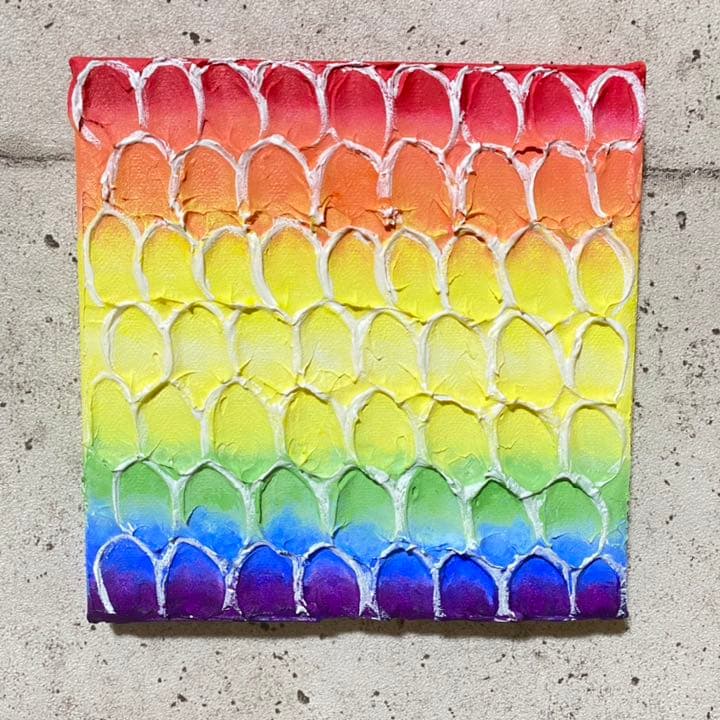 ■開運パワーアート■ 虹龍の鱗