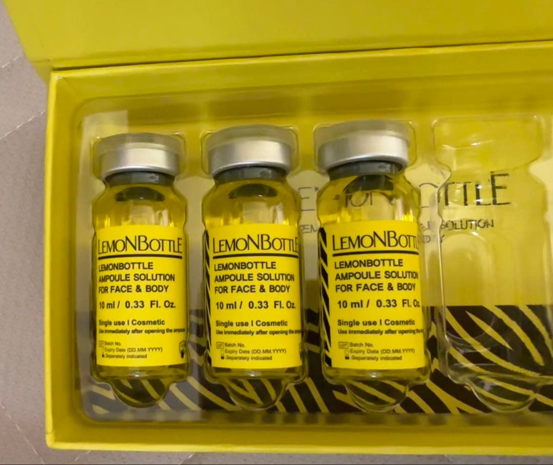 LEMONBOTTLE ブースター 5本入り の残り3本 10ml
