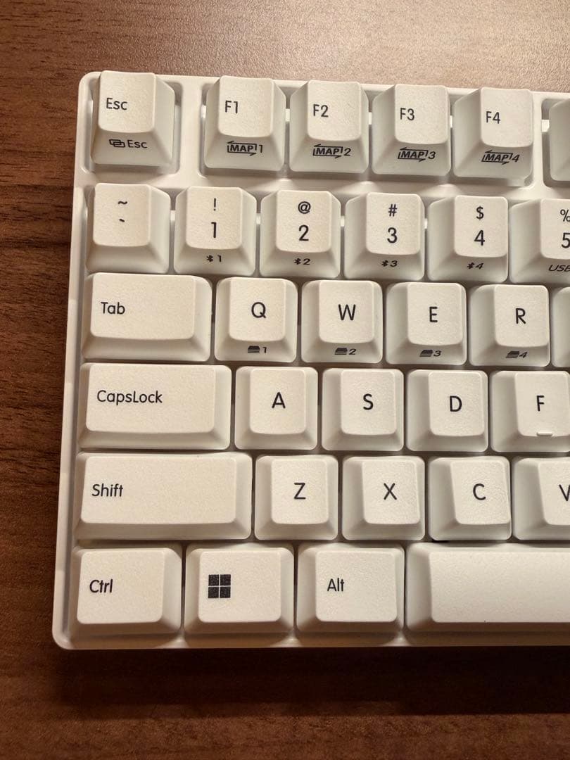 REALFORCE RC1英語配列ホワイト本体 45g