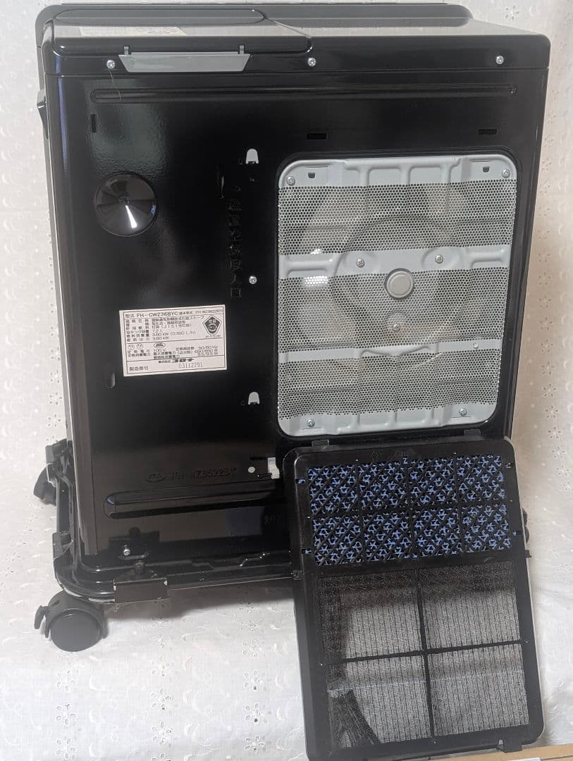 最終出品！コロナ石油ファンヒーター最上位WZシリーズ「FH-CWZ36BYC黒」