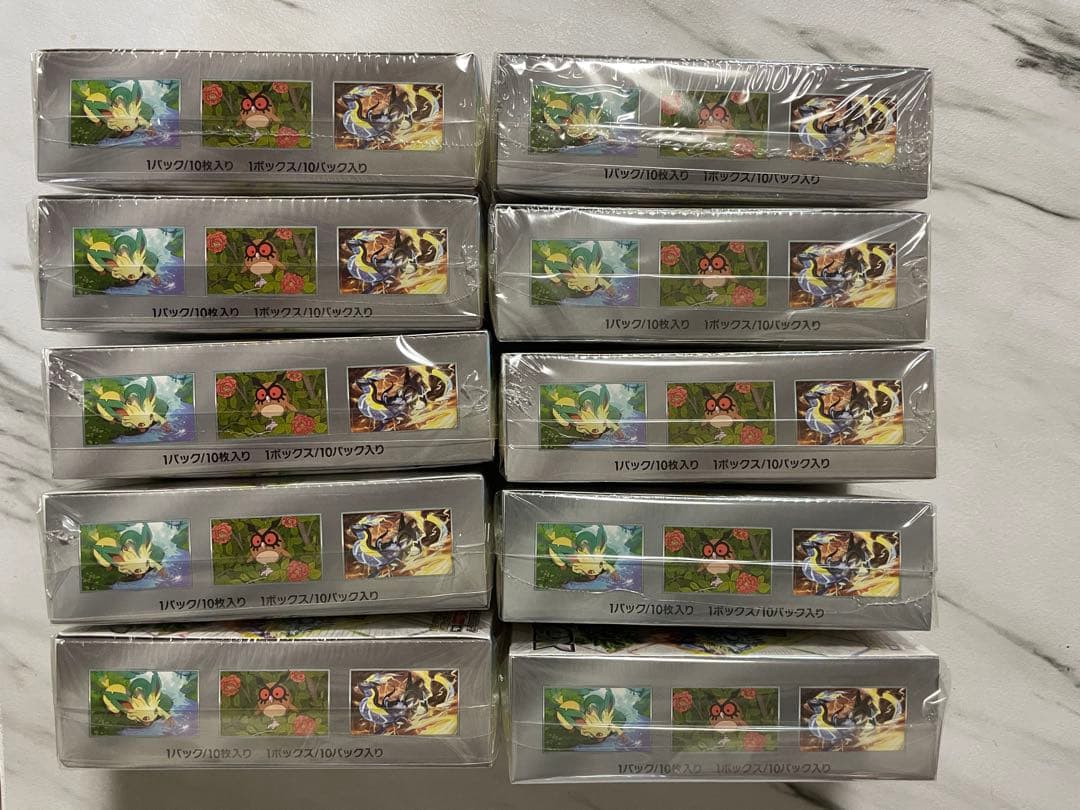 ポケモンカード シュリンク付き テラスタルフェスBox 10ボックス