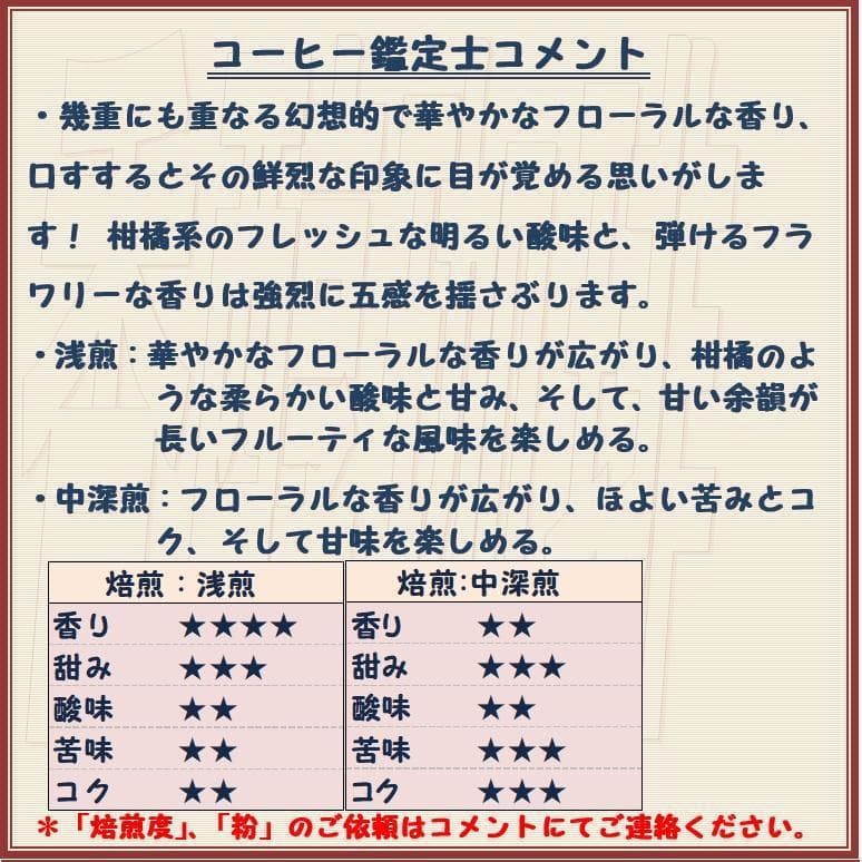 エスメラルダゲイシャPrivateCollectionウォッシュド珈琲豆200g