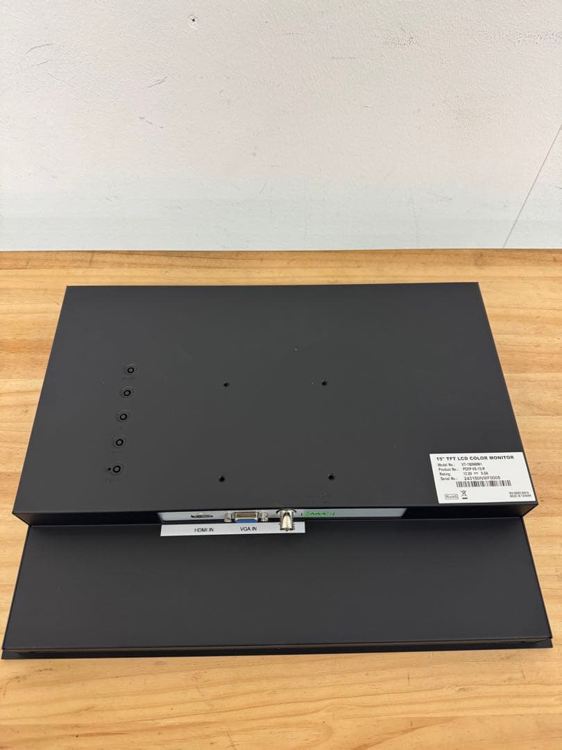 PCFP-VE-15-R 15インチ組込みモニター(ミスミ)