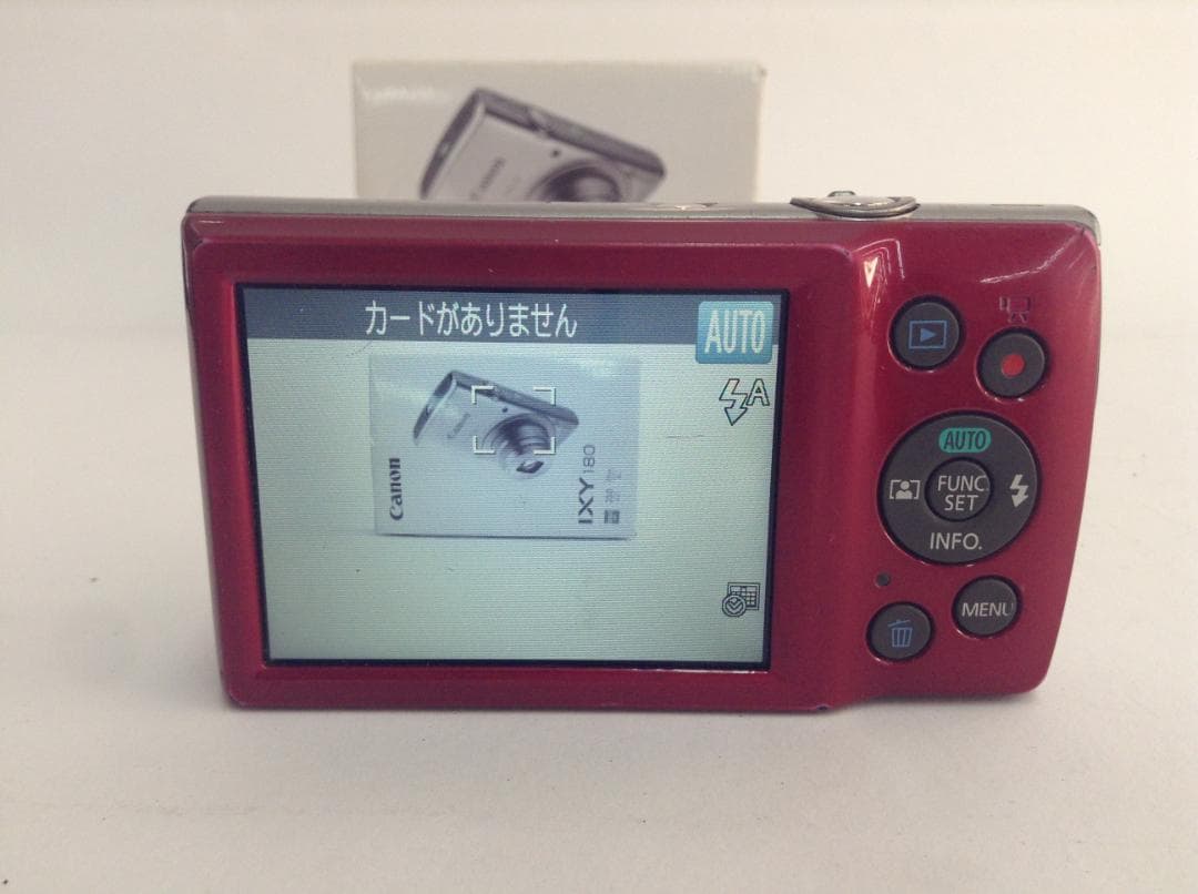 Canon IXY180 コンパクト デジタルカメラ 動作確認済み 元箱あり