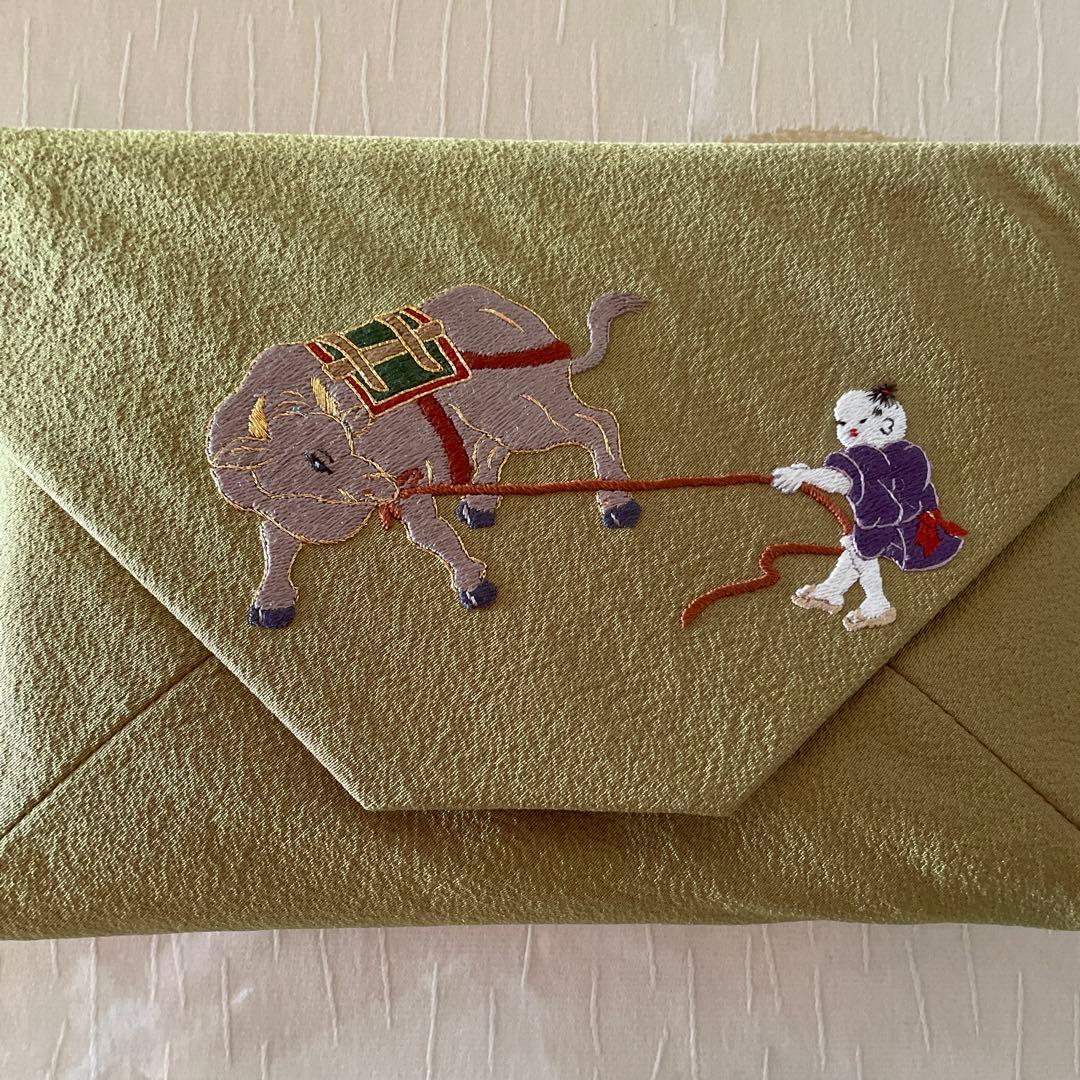 数寄屋袋　手刺繍