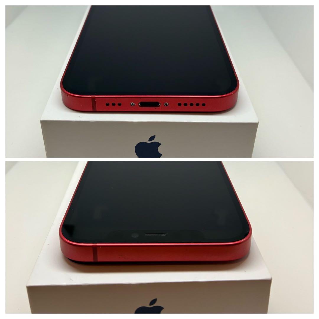 【超美品】iPhone12 128GB レッド SIMフリー 新品バッテリー