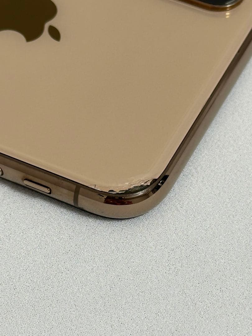 iPhone XS 256GB ゴールド SIMフリー 箱付 初期化＆動作確認済