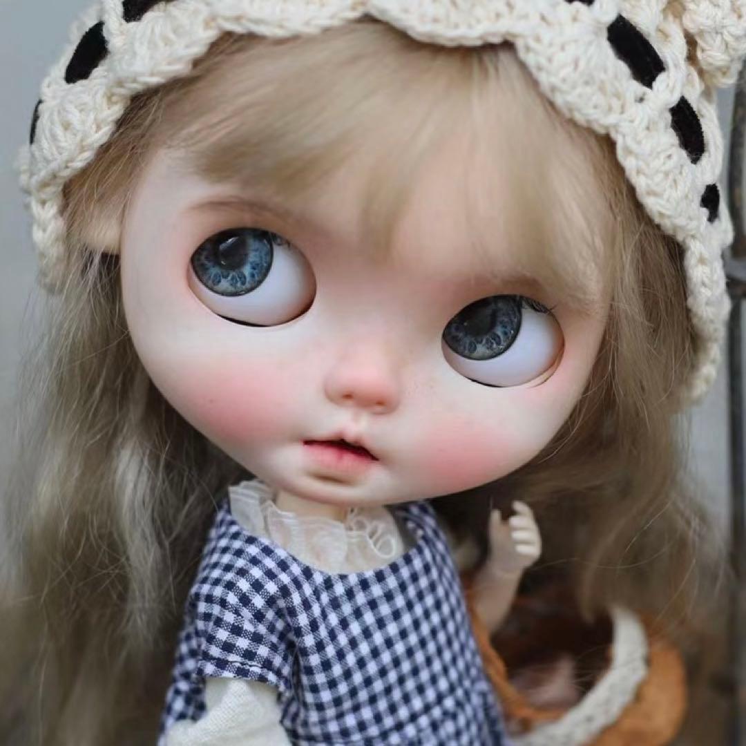 カスタムブライス 人形 作家様 幼い 小さな歯 かわいい キュート 郡郡