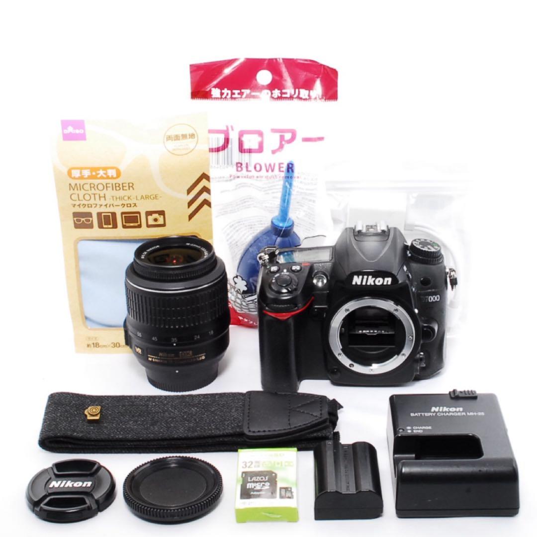 ◆すぐ使える◆Nikon D7000◆一眼レフカメラ◆スマホ転送◆手ぶれ補正◆