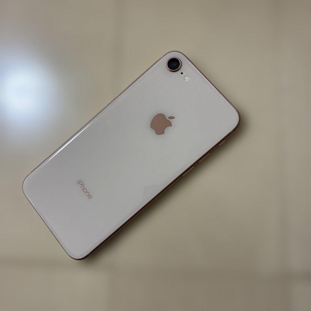 iPhone8 美品　64GB ピンクゴールド バッテリー82%