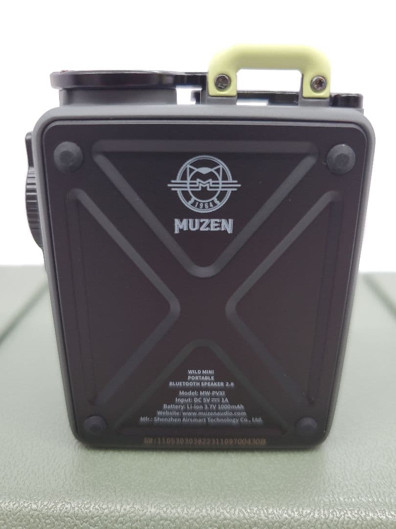 新品未使用MUZEN Wild Mini Bluetoothポータブルスピーカー