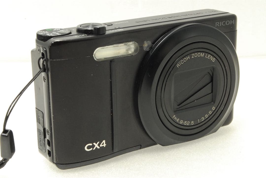 RICOH CX4 ❤️スマホ転送 ブラック 動作確認済 リコー カメラ