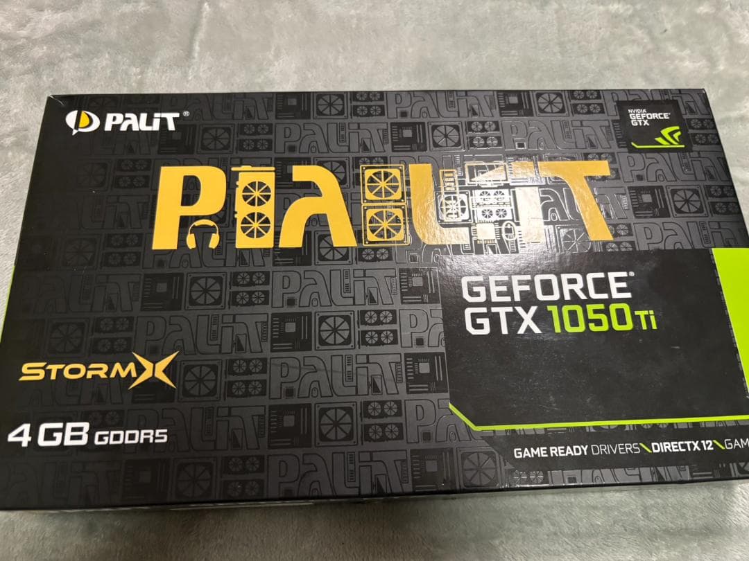 PALIT GeForce GTX 1050 Ti 4GB 動作問題なし