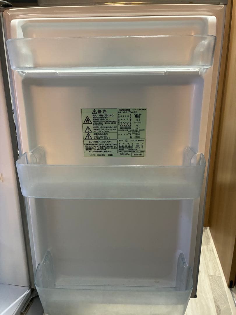 Panasonic NR-B177W 170L シルバー 冷蔵庫