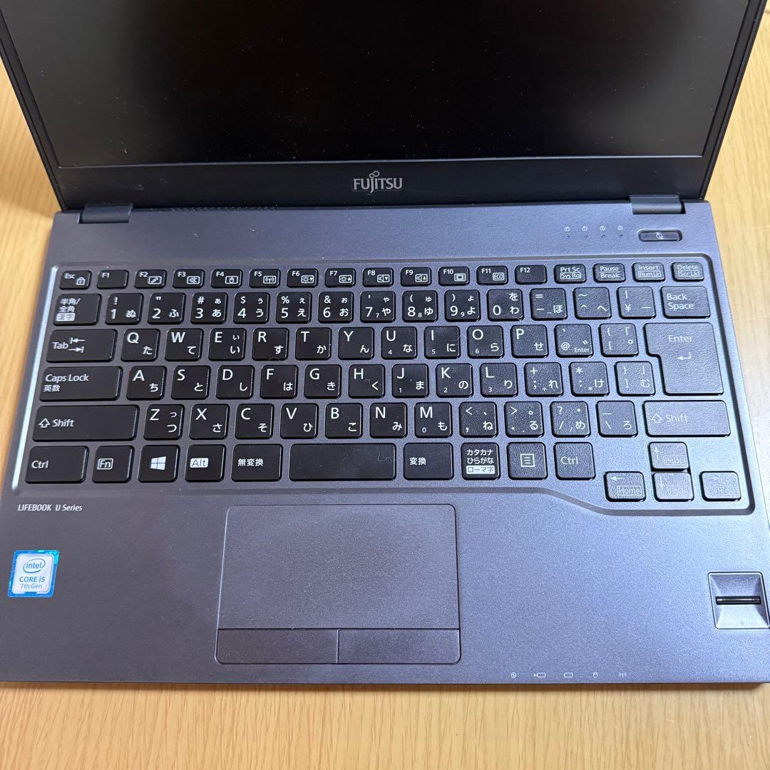 富士通 UH75/B1 ノートPC Core i5 SSD128GB 軽量