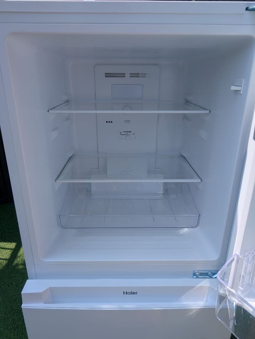 ハイアール2ドア冷蔵庫　121Ｌ　jr−nf121c（W）引取可能　2025年製