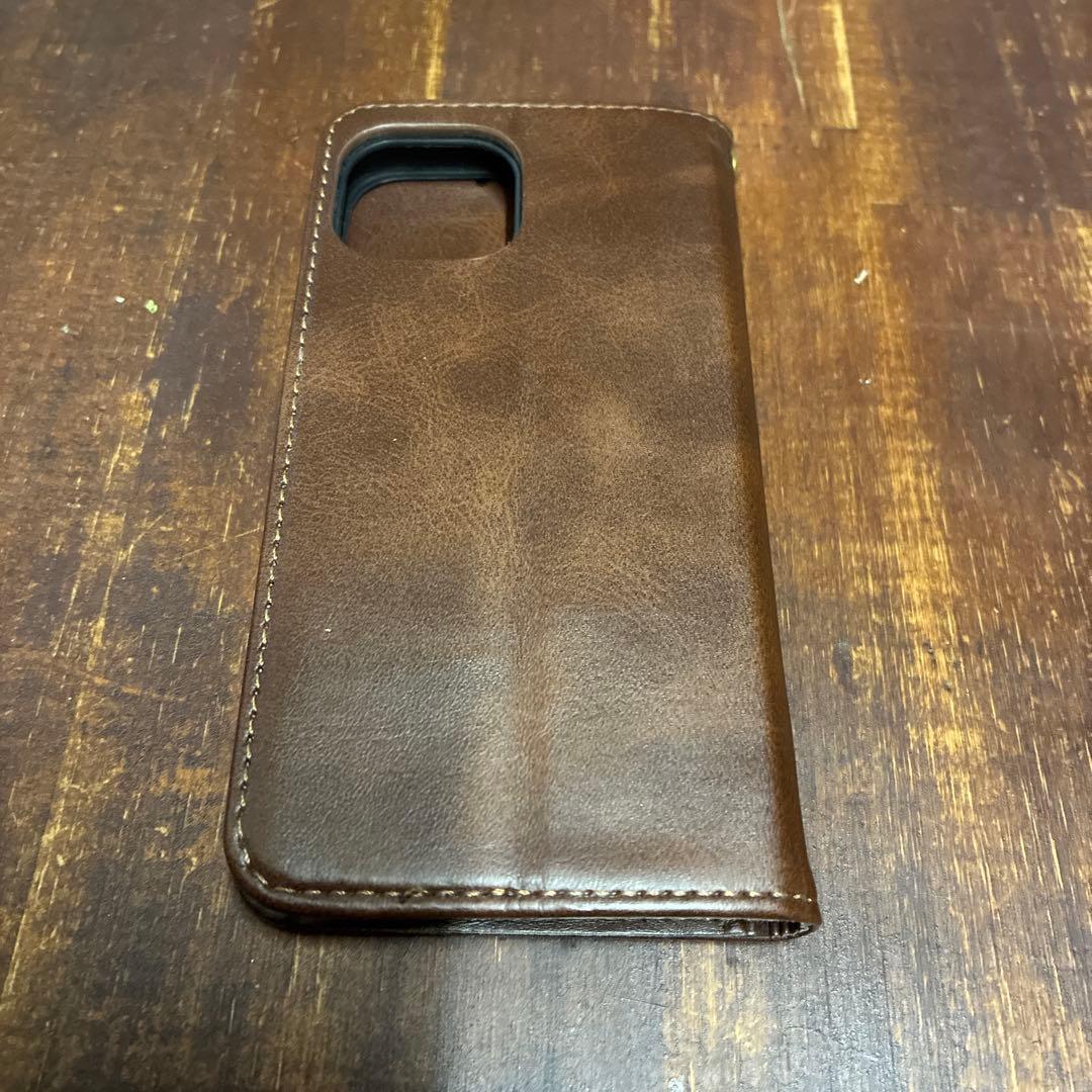 カ*r様 Apple iPhone 13 mini レザーケース付き