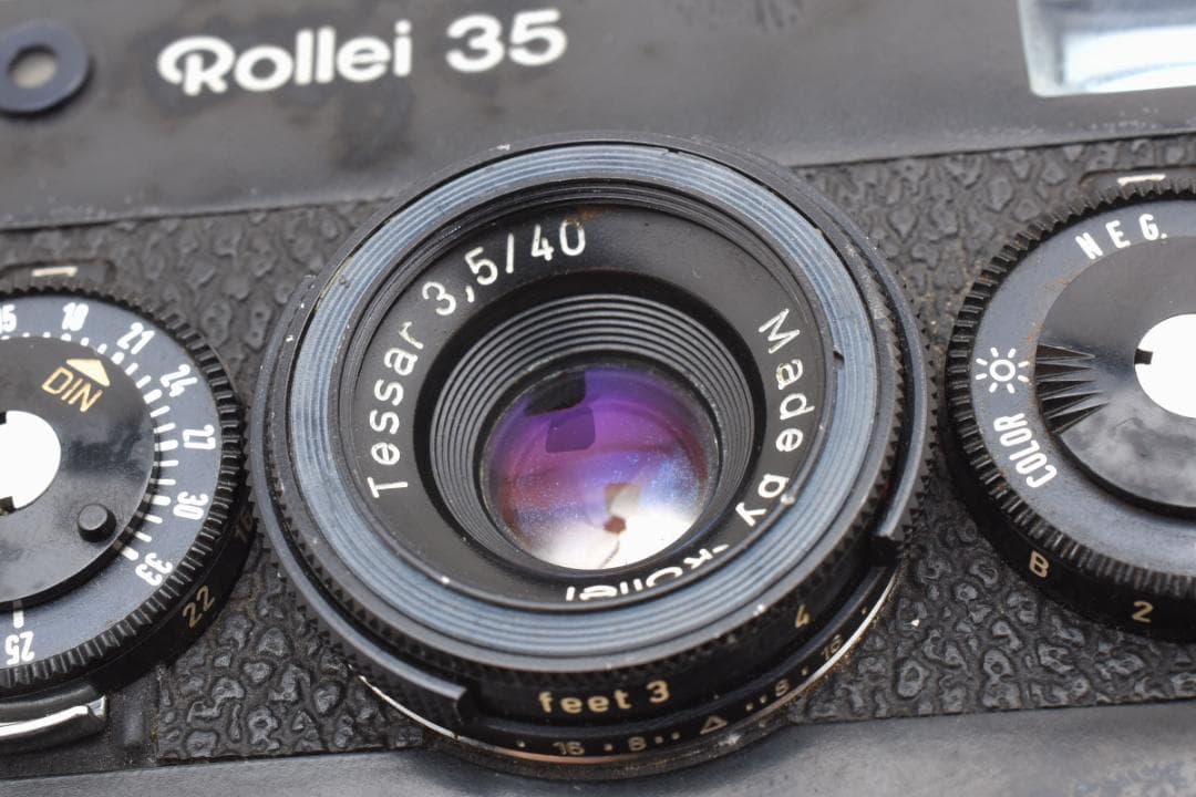 #648★良品★Rollei35 Tessar 40mm F3.5 カメラ