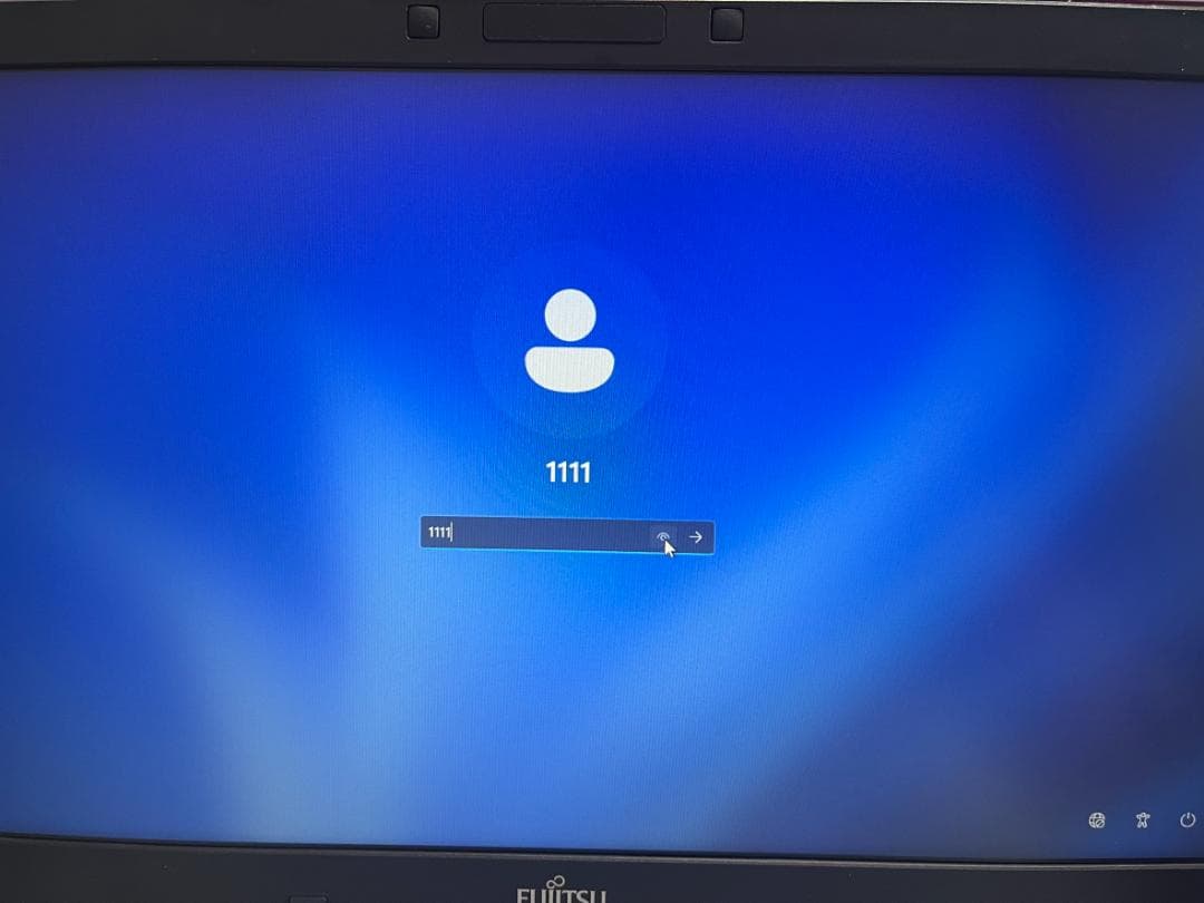 【美品】FUJITSU ノートPC i3 Win11pro 464GB 05