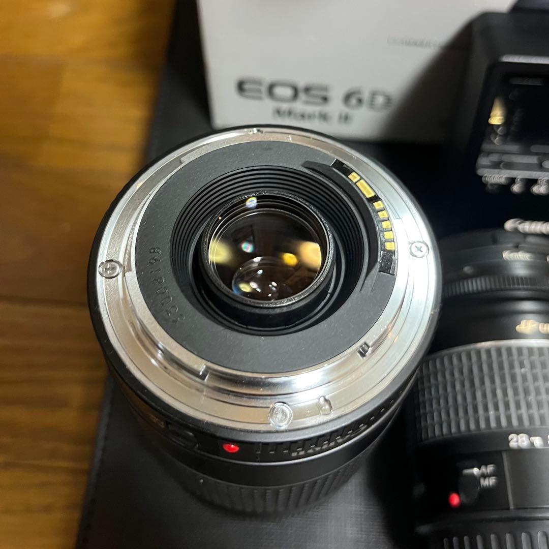 Canon EOS 6D Mark II 本体 + レンズ3本セット+付属品