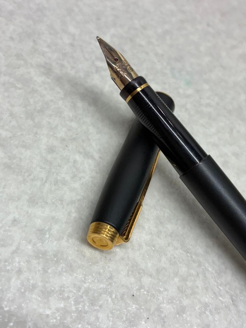 Z04）希少 ビンテージ 万年筆 PARKER パーカー 14k 585