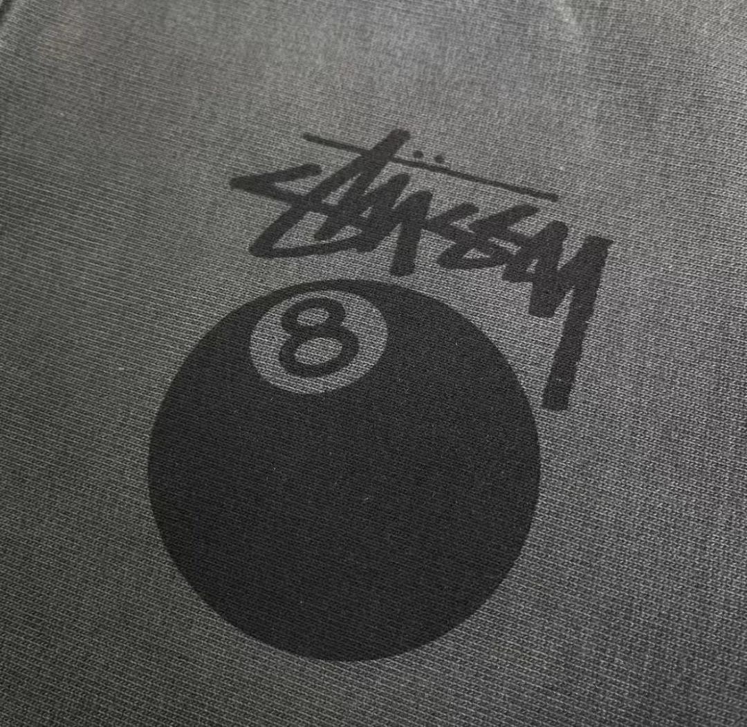 Stussy 8ボールデザイン ブラック パーカー M