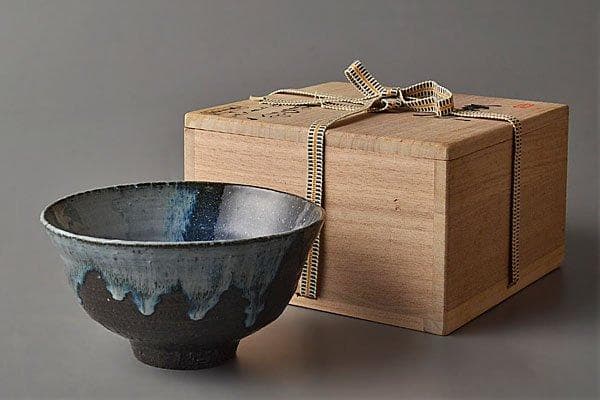 k503 茶道具　皆生窯　法勝寺焼茶碗