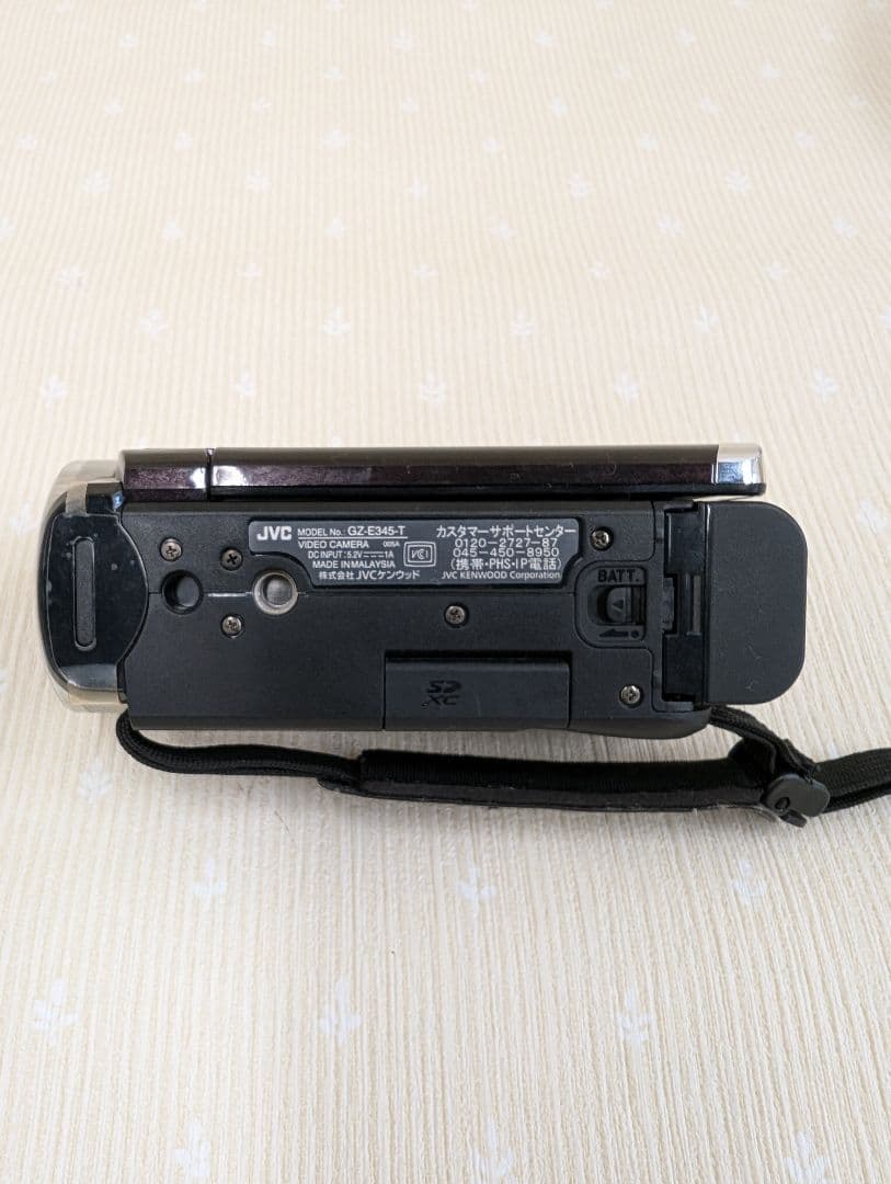 JVC GZ-E345-T フルHDビデオカメラ