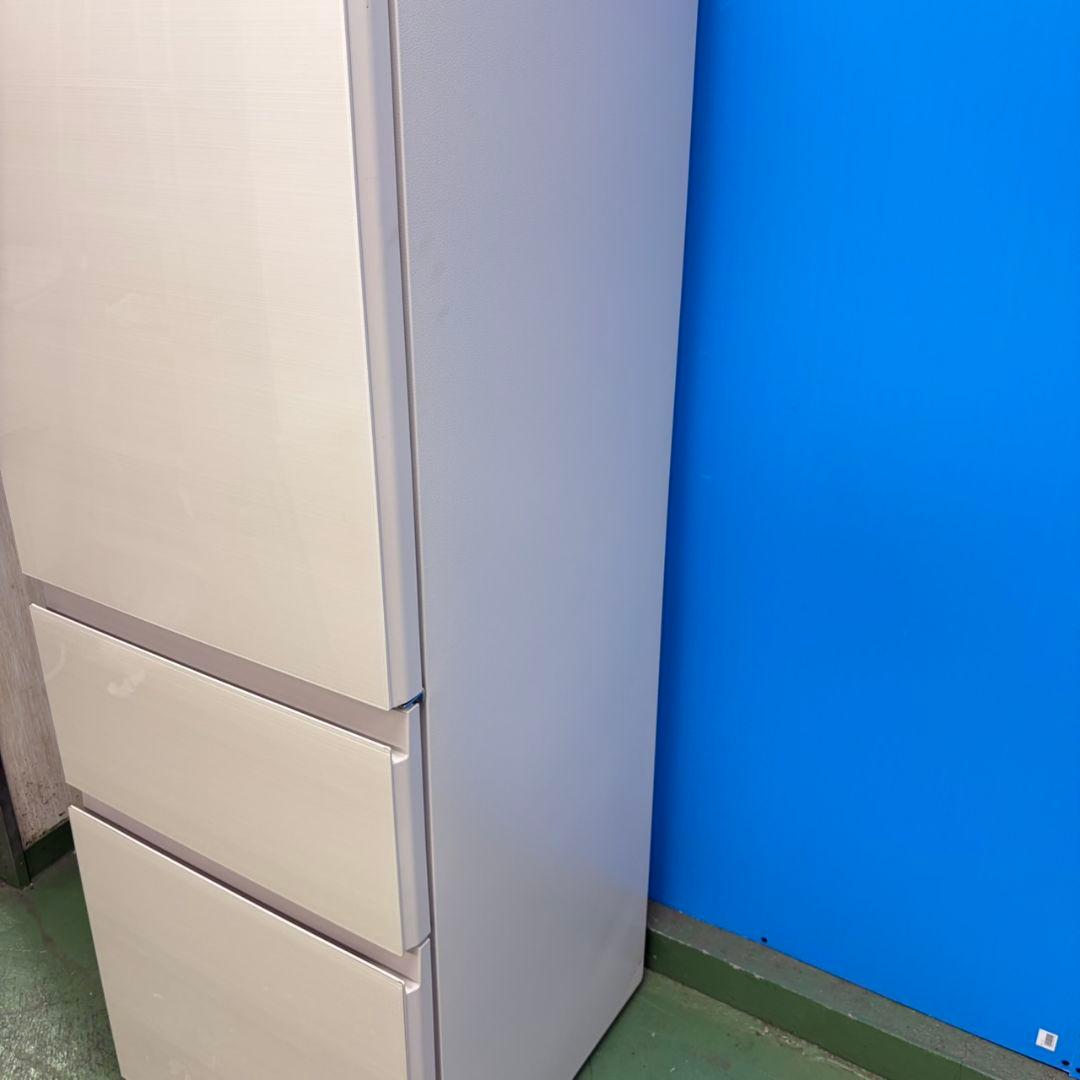 899 東芝 ガラストップ 冷蔵庫 大型 3ドア 300L〜400L 自動製氷機