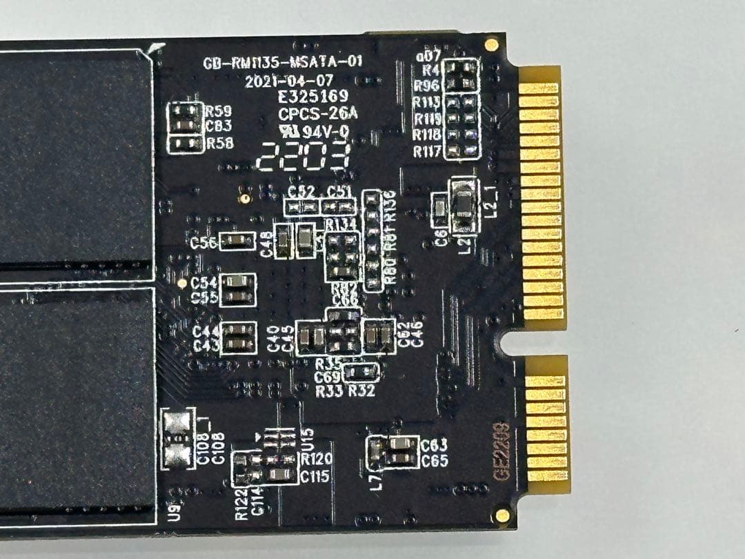 Kingshark製﻿ SATA III (6 Gb/s) mSATA SSD