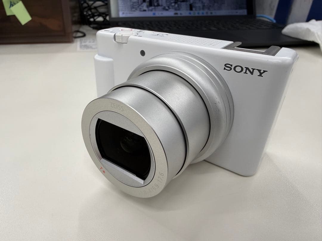 SONY ZV-1M2ホワイト VLOGCAM シューティンググリップ付き