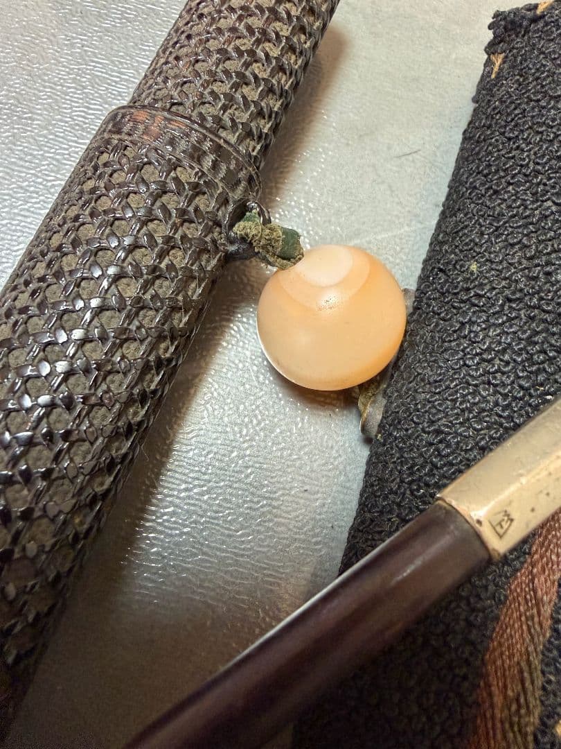 提げ物 煙管入れ 時代物 キセル 喫煙具 煙管筒 根付 金銀