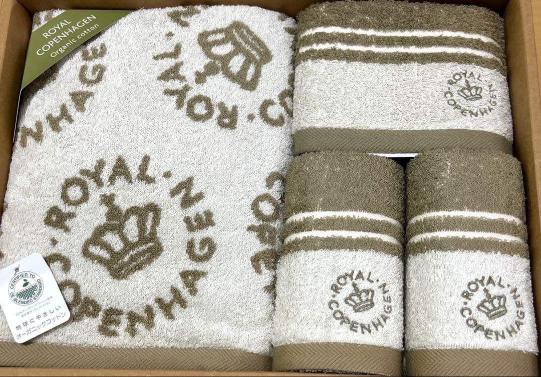 ロイヤルコペンハーゲン❤︎タオルセット最終価格です