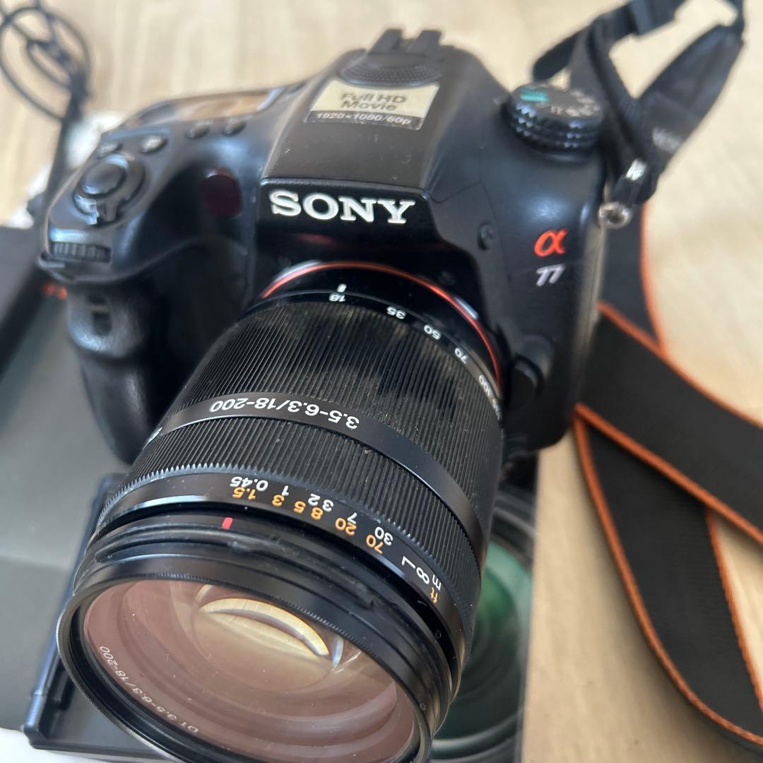 SONY ソニー デジタル一眼 α77 ボディ SLT-A77V レンズ