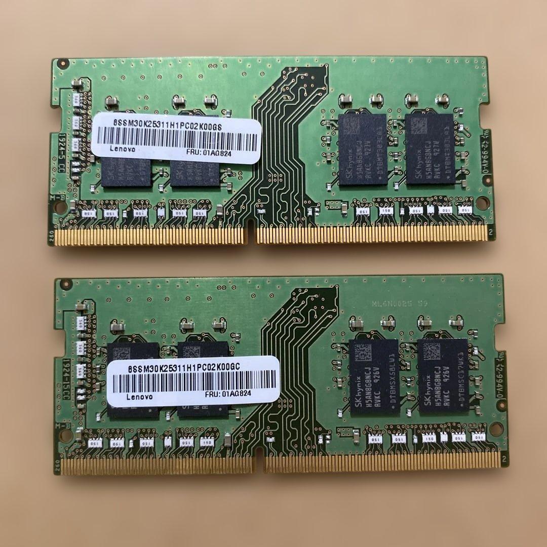 SK hynix 8GB PC4-2666V メモリセット 16GB