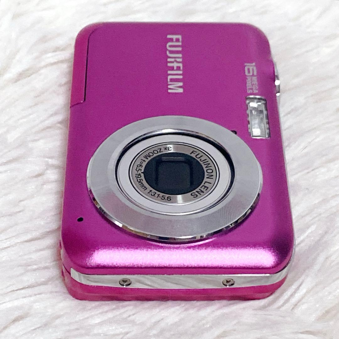 【極美品】 FUJIFILM FINEPIX JV250 デジカメ ピンク
