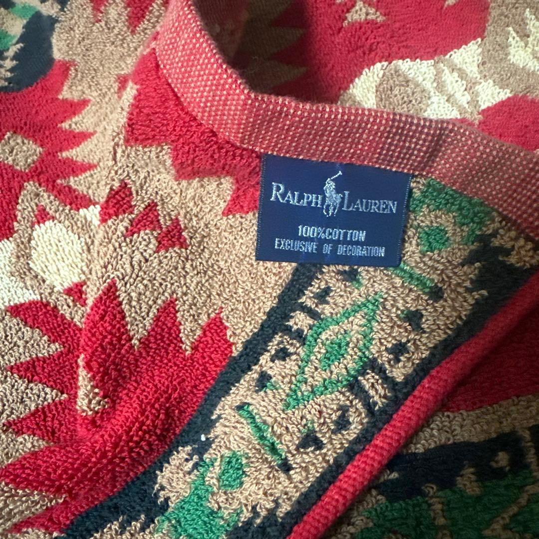 Ralph Lauren ラルフローレン ネイティブ柄　バスタオル