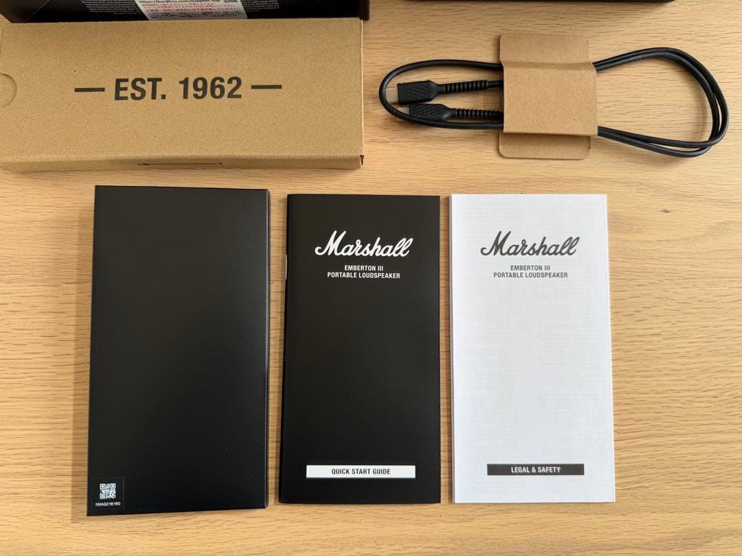 Marshall Emberton III ブラック