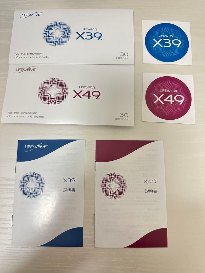 LIFEWAVE X39 X49 パッチセット