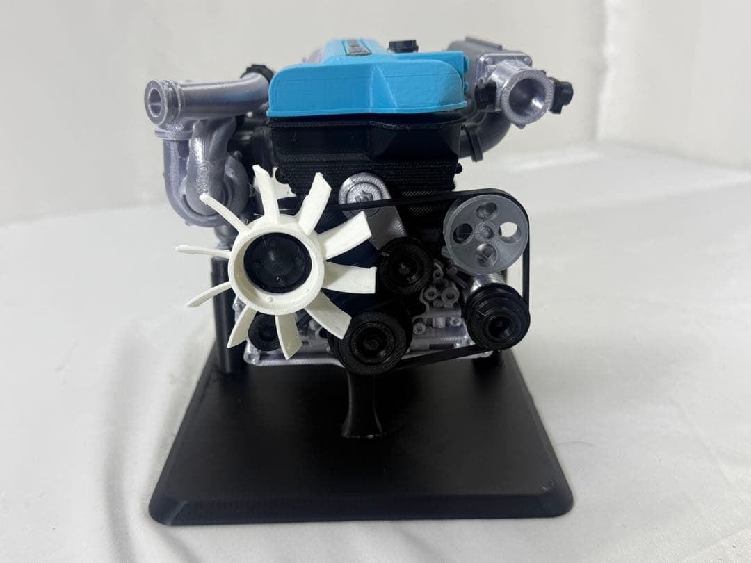 スープラ　2JZ-GTE エンジン　オブジェ　3Dプリンター製造