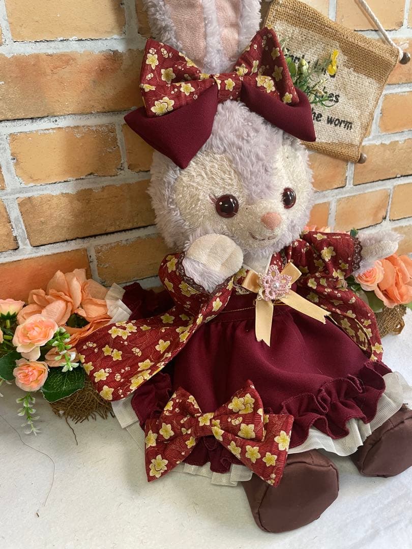 ステラルーＳ　茶花柄　和着物ドレス６点コスチューム　リーナベルも出品中