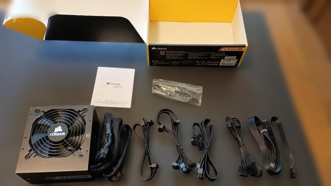【新古品】CORSAIR CX650M 650W 電源ユニット