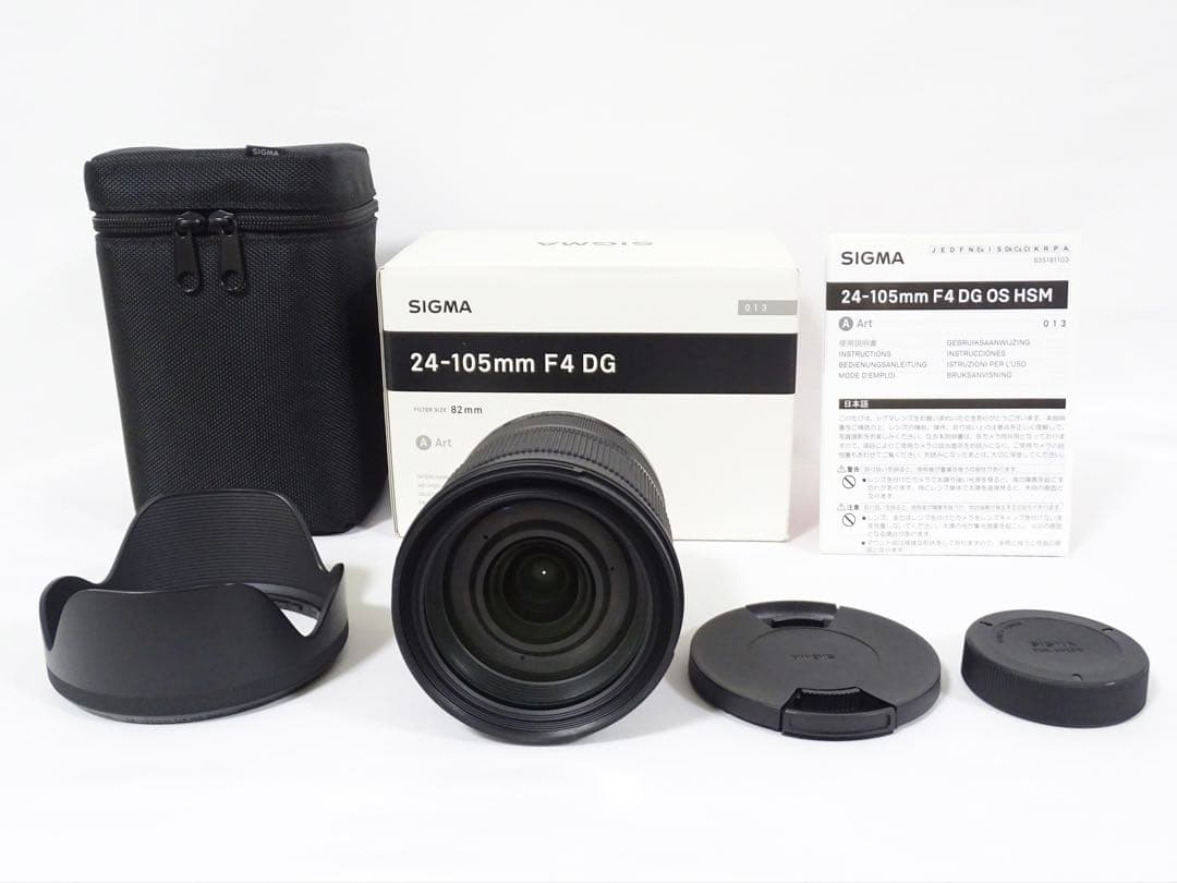【美品】 SIGMA 24-105mm F/4 DG OS HSM Fマウント