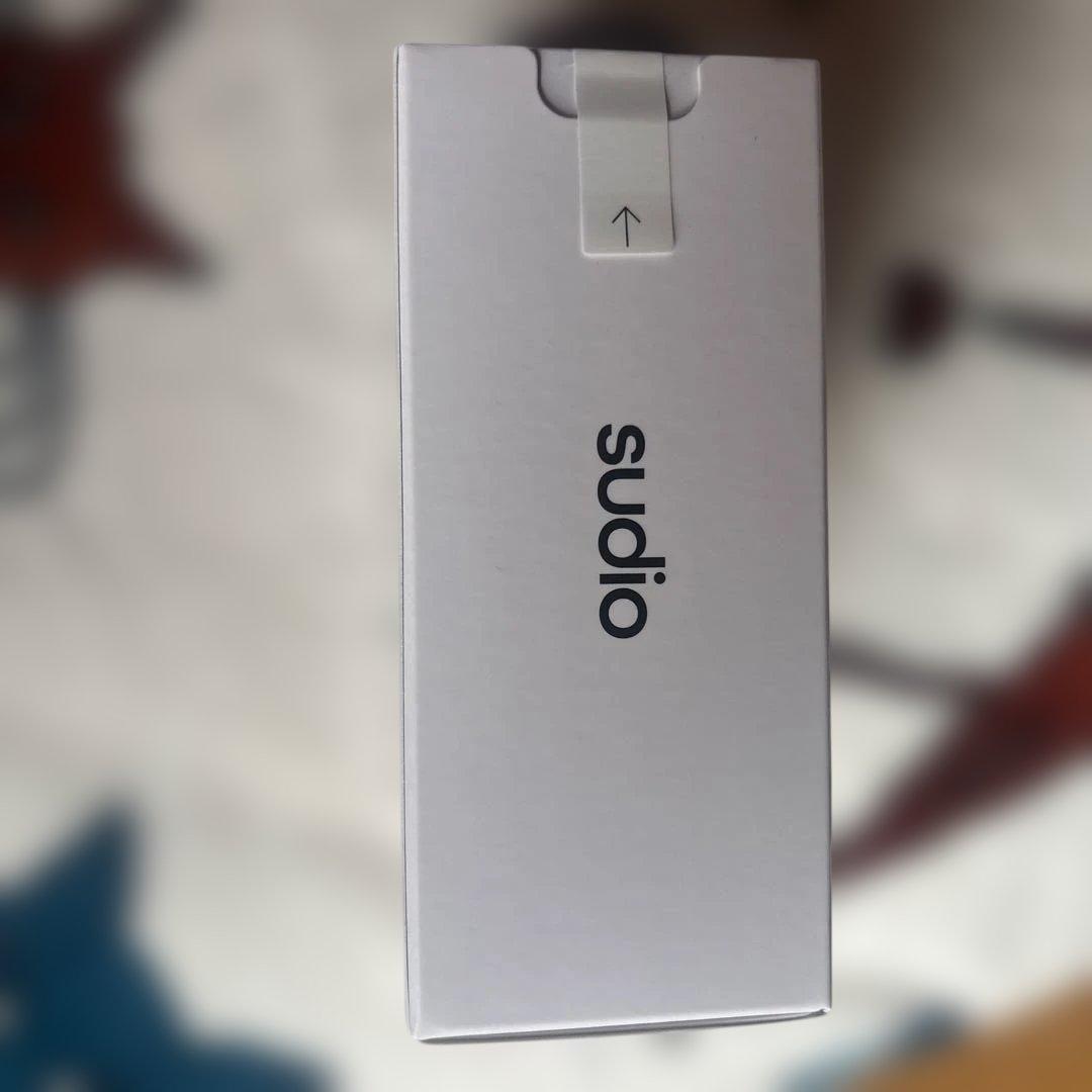 sudio ワイヤレスイヤホン　新品未使用　ホワイト