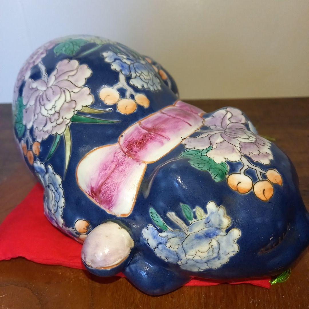 眠り猫 sleeping cat vintage ceramic object