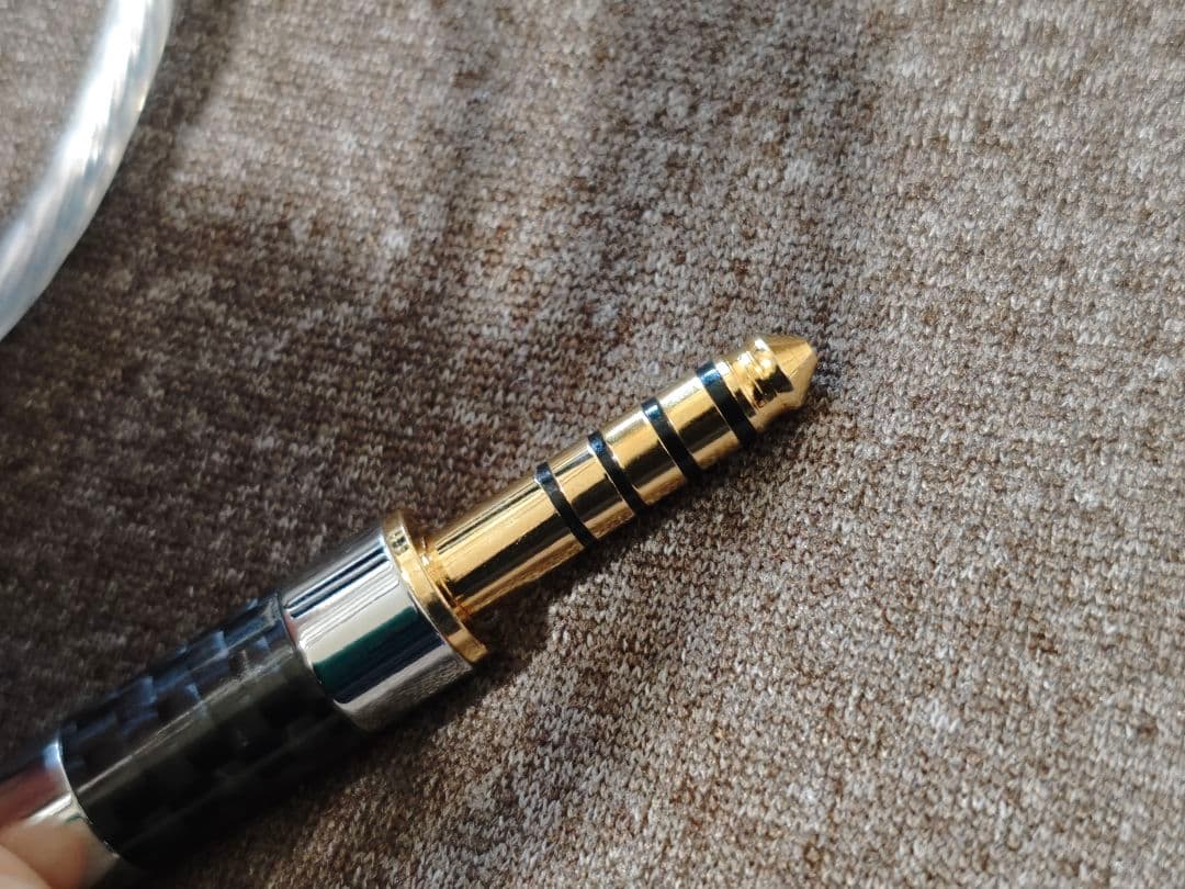 GrooveAudio 国産純銀ケーブル 1.2m 2pin 4.4mm