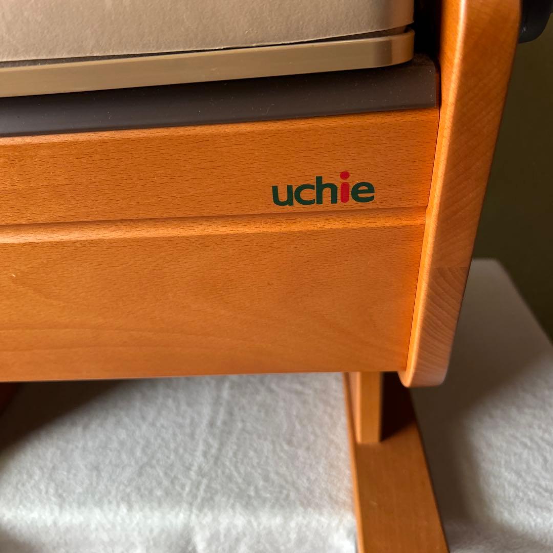 介護用uchie ポータブルトイレ ベージュ