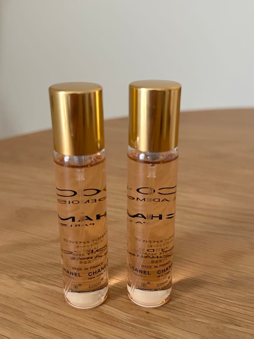 CHANELココマドモアゼルツィスト&スプレイオードゥパルファムリフィル 2本