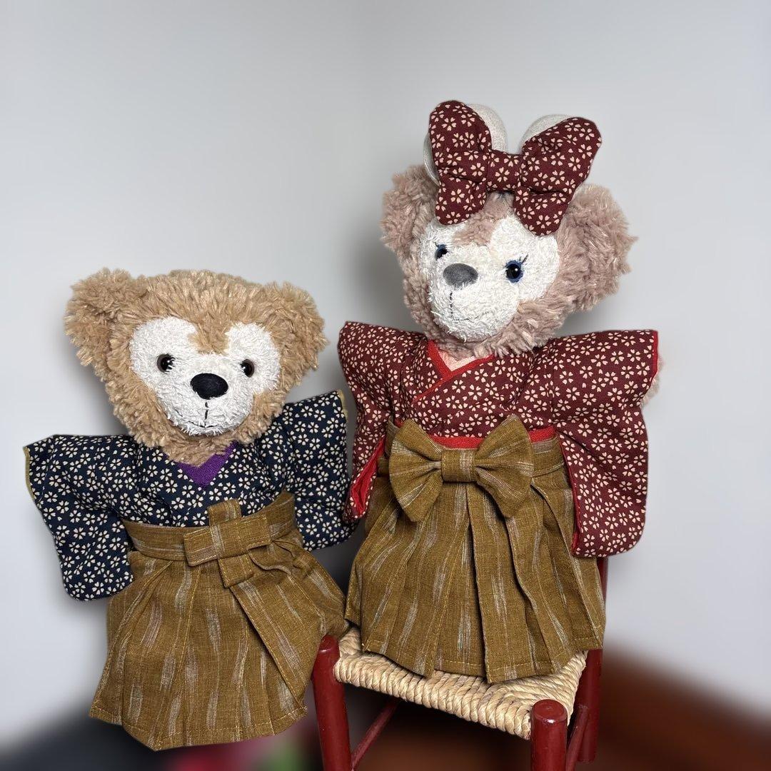 B145 ジェラトーニ＆リーナベル　ハンドメイド袴コスチューム